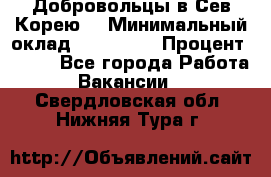 Добровольцы в Сев.Корею. › Минимальный оклад ­ 120 000 › Процент ­ 150 - Все города Работа » Вакансии   . Свердловская обл.,Нижняя Тура г.